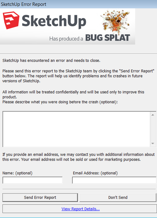 How to fix bug splat for mac